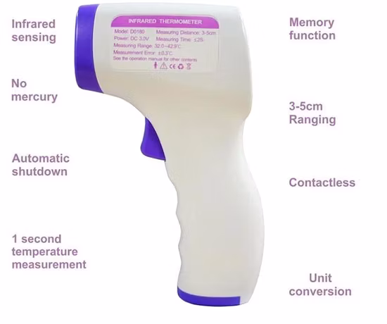 Digital Infrared Thermometer (ST652)